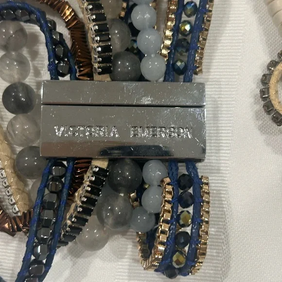2 Victoria Emerson Magnetic Multi Strand Bracelets - Picture 3 of 4